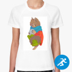 Женская спортивная футболка