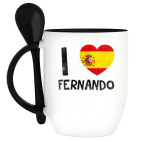 Кружка с ложкой