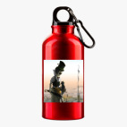 Металлическая бутылка 400 мл UV-DTF