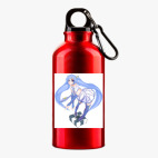 Металлическая бутылка 400 мл UV-DTF