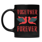 Кружка цветная UV-DTF