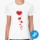 Женская спортивная футболка