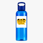 Прозрачная спортивная бутылка