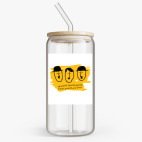 Банка с бамбуковой крышкой