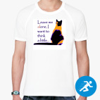 Мужская спортивная футболка