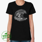 Женская футболка органик