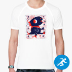 Мужская спортивная футболка