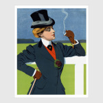 Девушка с сигаретой, 1900-е гг.