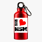 Металлическая бутылка 400 мл UV-DTF