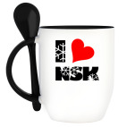 Кружка с ложкой