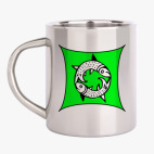 Кружка металлическая