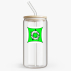 Банка с бамбуковой крышкой