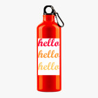 Металлическая бутылка 700 мл UV-DTF