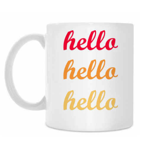 Кружка Hello hello hello