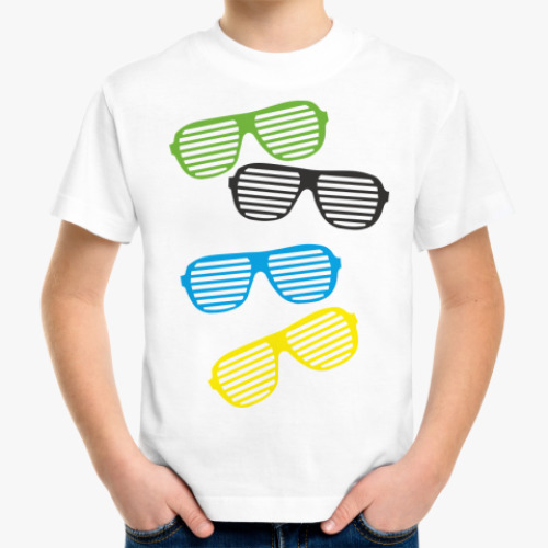 Детская футболка Очки-жалюзи