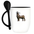 Кружка с ложкой