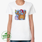 Женская футболка органик