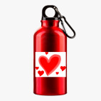 Металлическая бутылка 400 мл UV-DTF