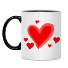 Кружка двухцветная