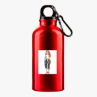 Металлическая бутылка 400 мл UV-DTF