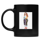 Кружка цветная UV-DTF