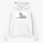 Толстовка худи оверсайз