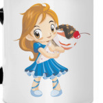 Девочка с мороженкой