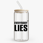 Банка с бамбуковой крышкой