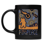 Кружка цветная UV-DTF