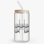 Банка с бамбуковой крышкой