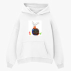 Толстовка худи оверсайз