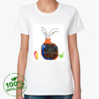 Женская футболка органик