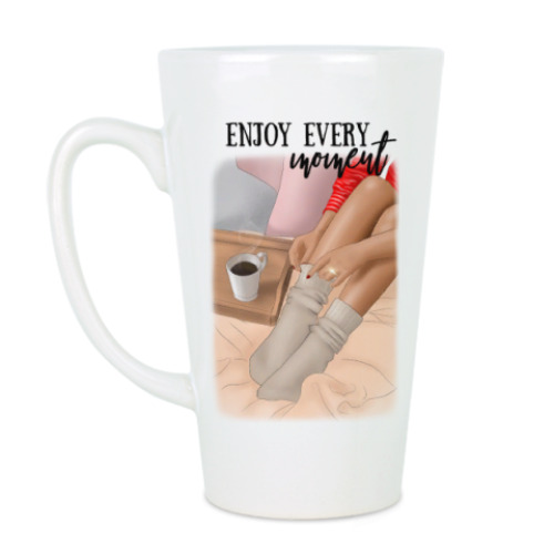 Чашка Латте  Enjoy every moment