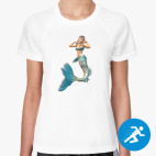 Женская спортивная футболка