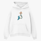 Толстовка худи оверсайз