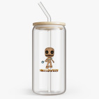 Банка с бамбуковой крышкой