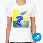 Женская спортивная футболка