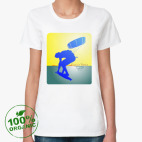 Женская футболка органик