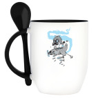 Кружка с ложкой