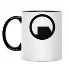 Кружка двухцветная