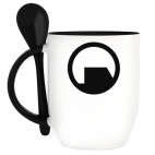 Кружка с ложкой