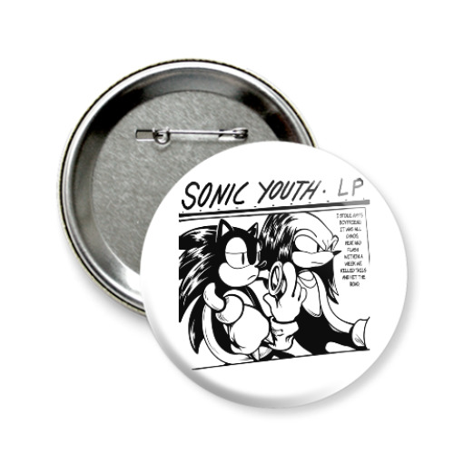 Значок 58мм Sonic Youth