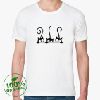 Мужская футболка органик