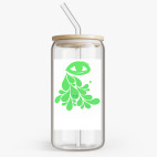 Банка с бамбуковой крышкой