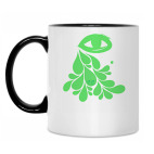 Кружка двухцветная