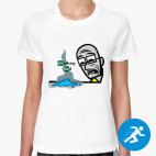 Женская спортивная футболка