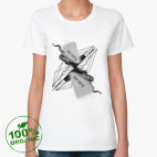 Женская футболка органик