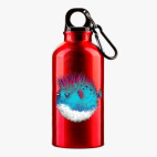 Металлическая бутылка 400 мл UV-DTF