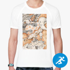 Мужская спортивная футболка