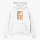 Толстовка худи оверсайз